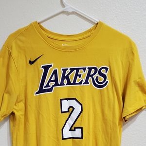 Nike Tee Lakers 2 Dri-Fit Small Lonzo Ball